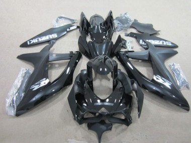 Comprar Carenados Moto Suzuki GSXR 600 2008-2010 - Negro Brillante Blanco