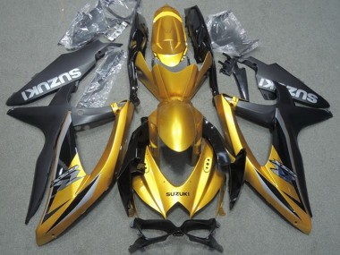 Comprar Carenados Moto Suzuki GSXR 600 2008-2010 - Oro Negro Mate