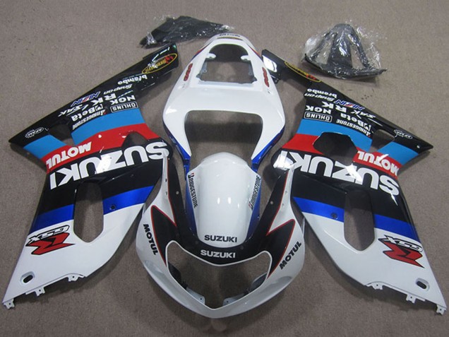 Comprar Carenados Moto Suzuki GSXR 750 2001-2003 - Blanco Azul Rojo Negro Motul