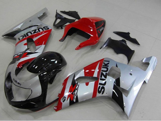 Comprar Carenados Moto Suzuki GSXR 750 2001-2003 - Rojo Plata Negro