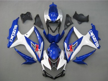 Comprar Carenado Moto Suzuki GSXR 750 2008-2010 - Blanco Plata Azul Negro