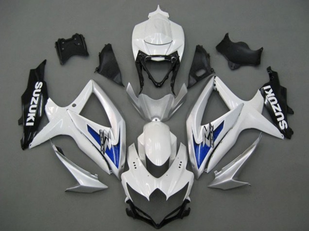 Comprar Carenados Moto Suzuki GSXR 750 2008-2010 - Blanco Plata Azul Negro