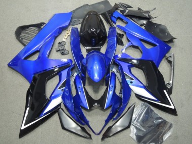 Comprar Carenados Moto Suzuki GSXR 1000 2005-2006 - Azul Blanco Plata Negro