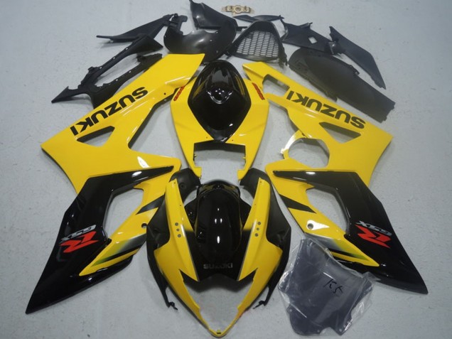 Comprar Carenado Moto Suzuki GSXR 1000 2005-2006 - Amarillo Negro Brillante