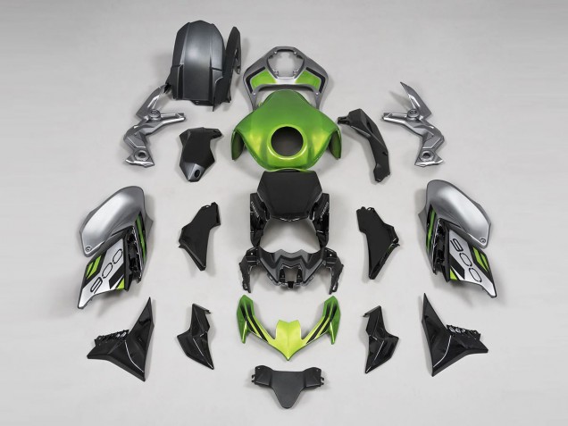 Comprar Carenados Moto Kawasaki Z900 2020-2024 - Verde Negro Gris