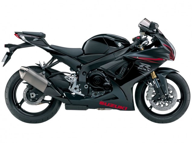 Comprar Carenados Moto Suzuki GSXR 600/750 2011-2024 - Negro Mate Rojo
