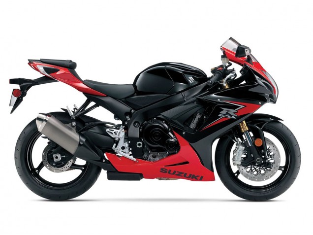Comprar Carenados Moto Suzuki GSXR 600/750 2011-2024 - Rojo Negro Brillante