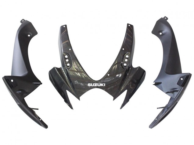 Comprar Carenados Moto Suzuki GSXR 600/750 2006-2007 - Negro Blanco FibraCarbono Estilo
