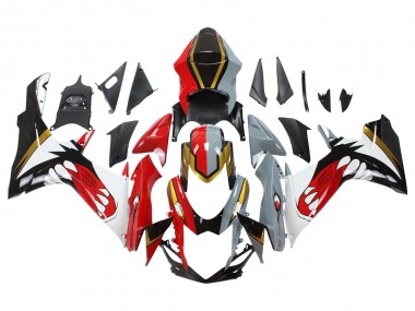 Comprar Carenados Moto Suzuki GSXR 600/750 2011-2024 - Rojo Oro Gris Negro Blanco Tiburón