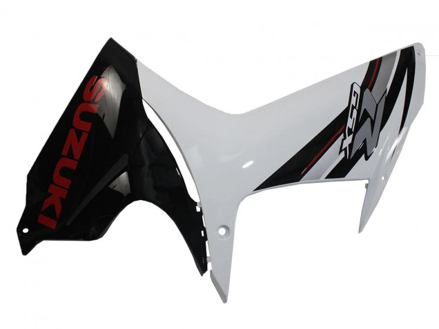 Comprar Carenados Moto Suzuki GSXR 600/750 2011-2024 - Blanco Negro Brillante