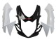 Comprar Carenados Moto Suzuki GSXR 600/750 2011-2024 - Blanco Negro Brillante