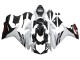 Comprar Carenados Moto Suzuki GSXR 600/750 2011-2024 - Blanco Negro Brillante