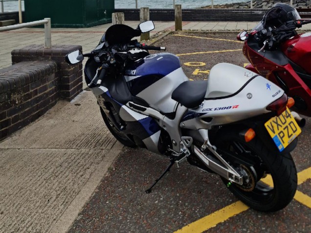 Comprar Carenados Moto Suzuki GSXR 1300 Hayabusa 1996-2007 - Azul Blanco