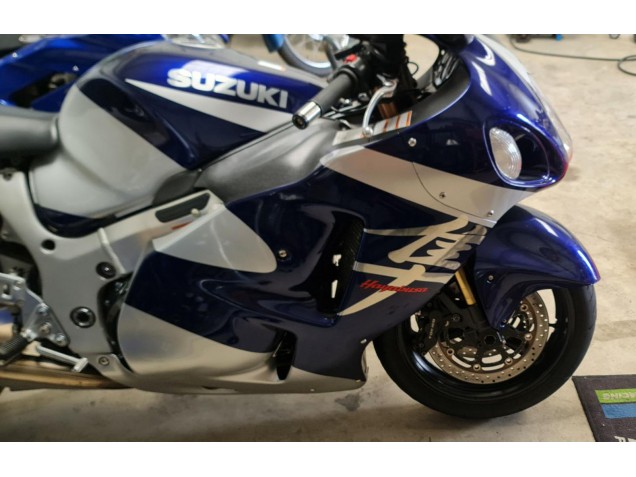 Comprar Carenados Moto Suzuki GSXR 1300 Hayabusa 1996-2007 - Azul Blanco