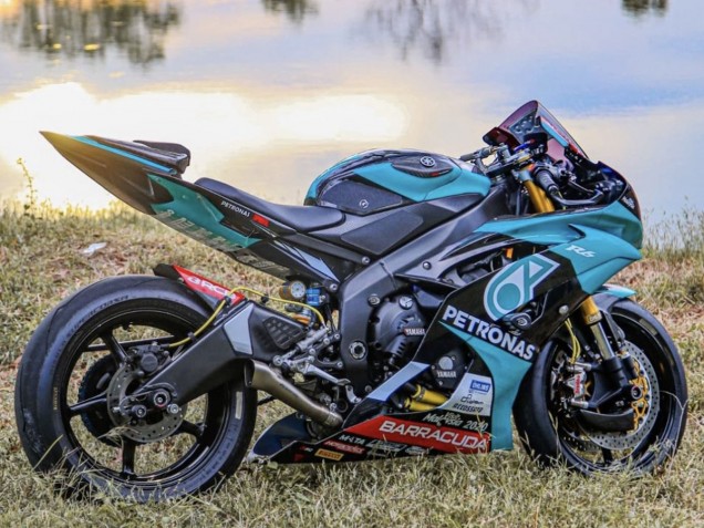 Comprar Carenados Moto Yamaha YZF R6 2008-2016 - Verde Claro Blanco Negro Petronas