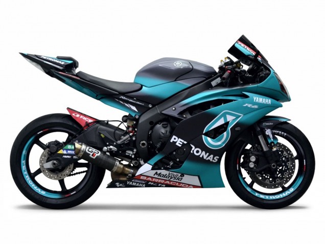 Comprar Carenados Moto Yamaha YZF R6 2008-2016 - Verde Claro Blanco Negro Petronas