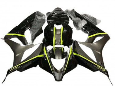 Comprar Carenados Moto Honda CBR600RR 2007-2008 - Negro Brillante Alta Visibilidad Amarillo
